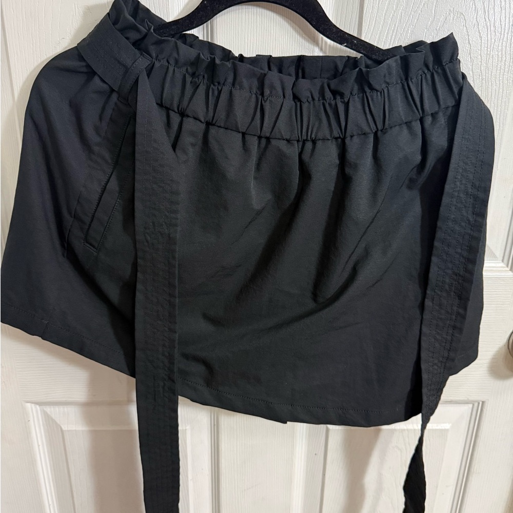 CALIA by Carrie Underwood Black Drawstring Waist Athletic Skort